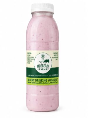Mooberry Yoghurt (drinking) (apple // berries // chocolate // coffee // honey // vanilla) - 330ml