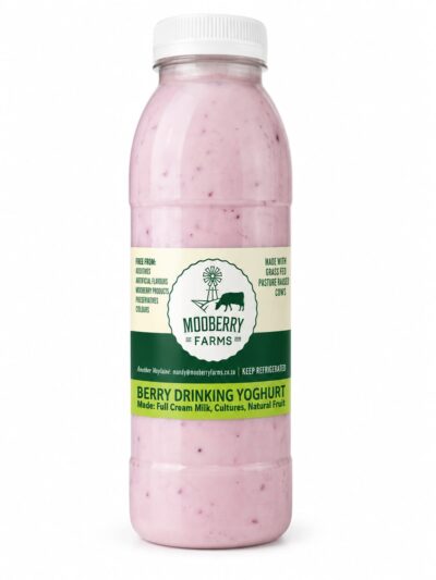 Mooberry Yoghurt (drinking) (apple // berries // chocolate // coffee // honey // vanilla) - 330ml