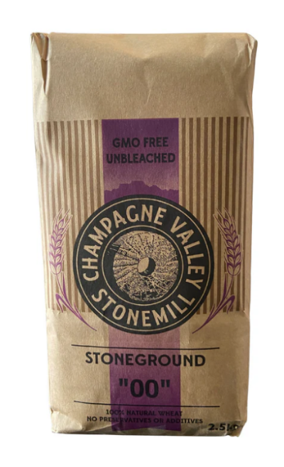 Champagne Valley Non-GMO Stoneground “00” Pastry Flour - 2.5kg