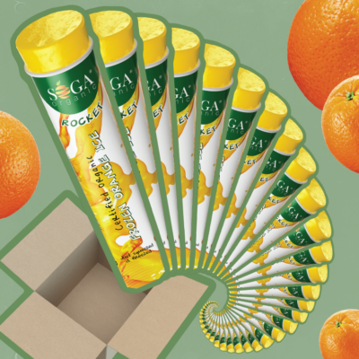 Orange Ice Lollie - 100ml