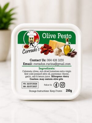 Pesto Olive (250g tub)