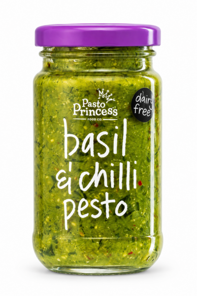 Pesto Princess - Basil & Chilli Pesto (130g)