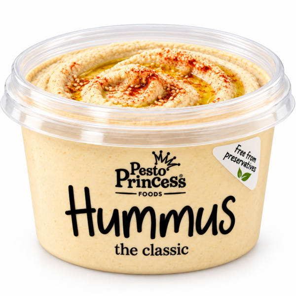 Pesto Princess - Plain Hummus (250g)