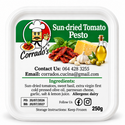 Corrado's - Sundried Tomato Pesto (250g)