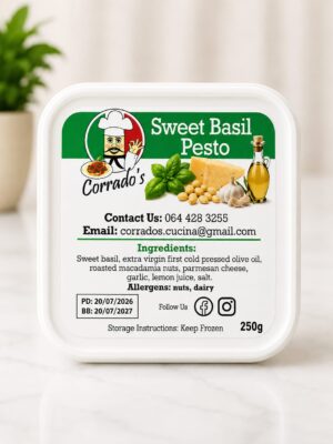 Pesto Sweet Basil (250g tub)