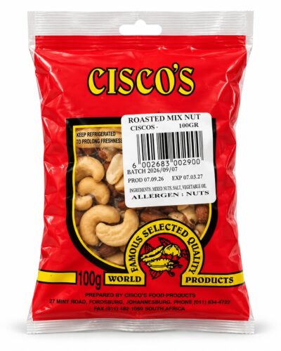 Mixed Nuts (roasted with peanuts) - 200g