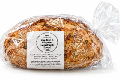 White Cheddar & Jalepeno Sourdough Bread
