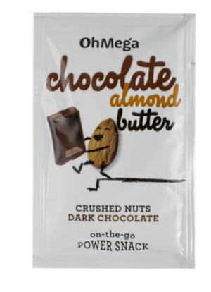 OhMega Almond Choc Butter Sachet 32g
