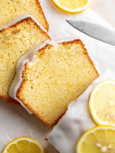 Sourdough Lemon Cake with Macadamia Nut Oil