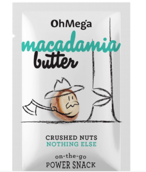 OhMega Macadamia Butter Sachet 32g