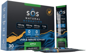 SOS Natural Hydration - Apple - 30 Sachets