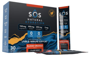 SOS Natural Hydration - Blood Orange - 30 Sachets