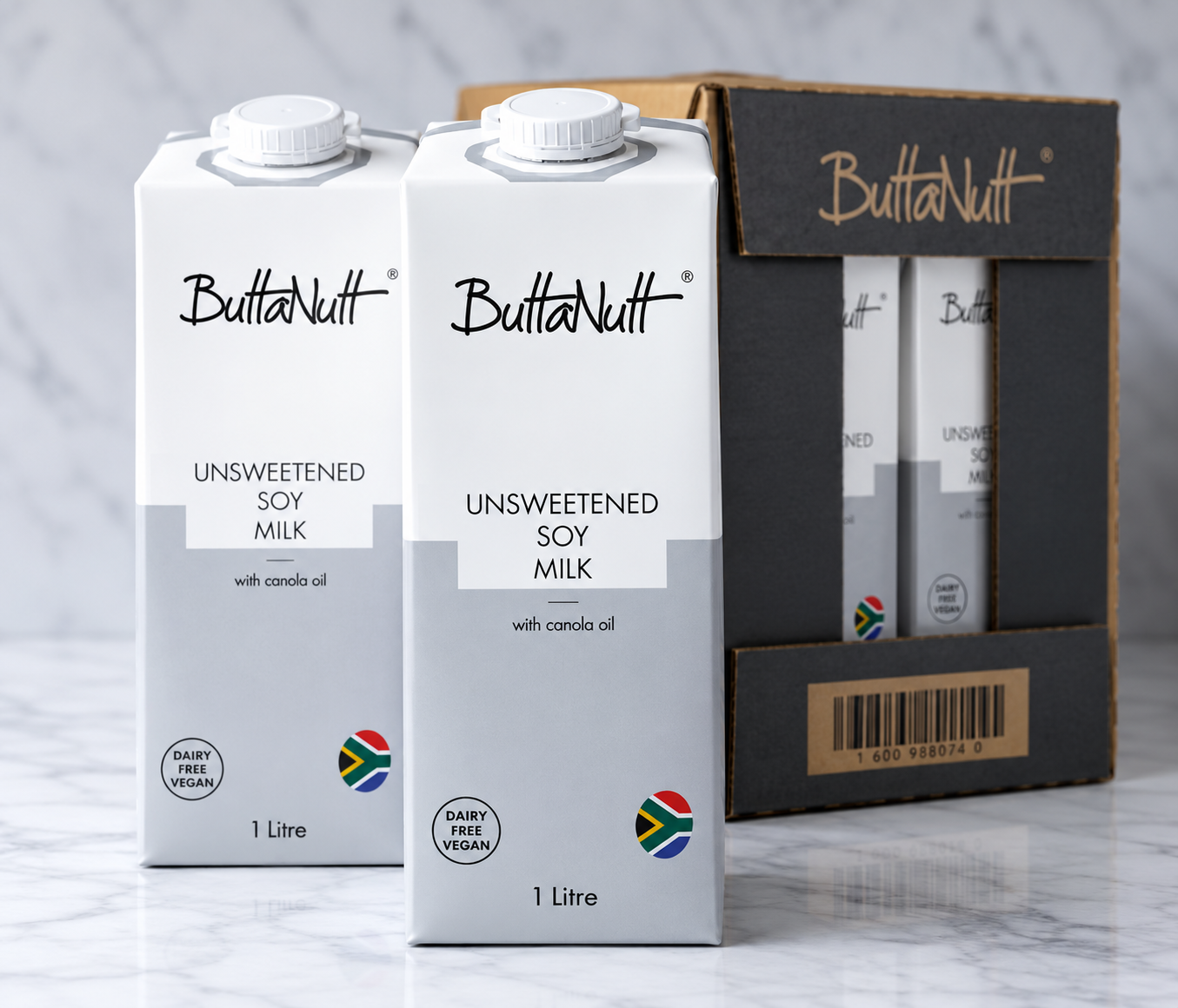 ButtaNutt Unsweetened Soy 1L