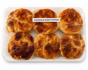 Crustless Mini Chicken & Three Pepper Quiches