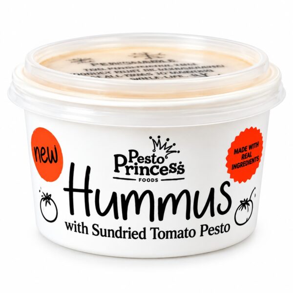 Pesto Princess - Sun-Dried Tomato Hummus (250g)