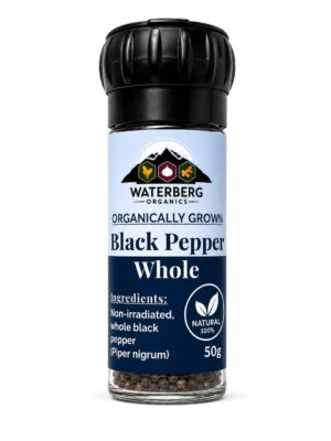 Black Peppercorns (Grinder) – 50g