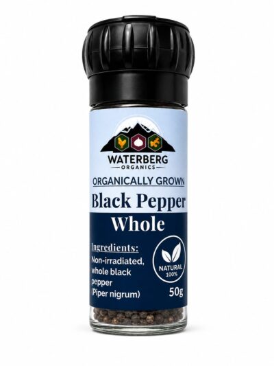 Black Peppercorns (Grinder) – 50g