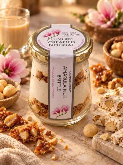 Nougat with Amarula Nut Brittle