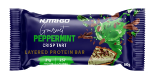 Nutri-Go Peppermint Crisp Tart Layered Protein Bar - 60g