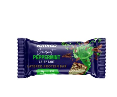 Nutri-Go Peppermint Crisp Tart Layered Protein Bar - 60g