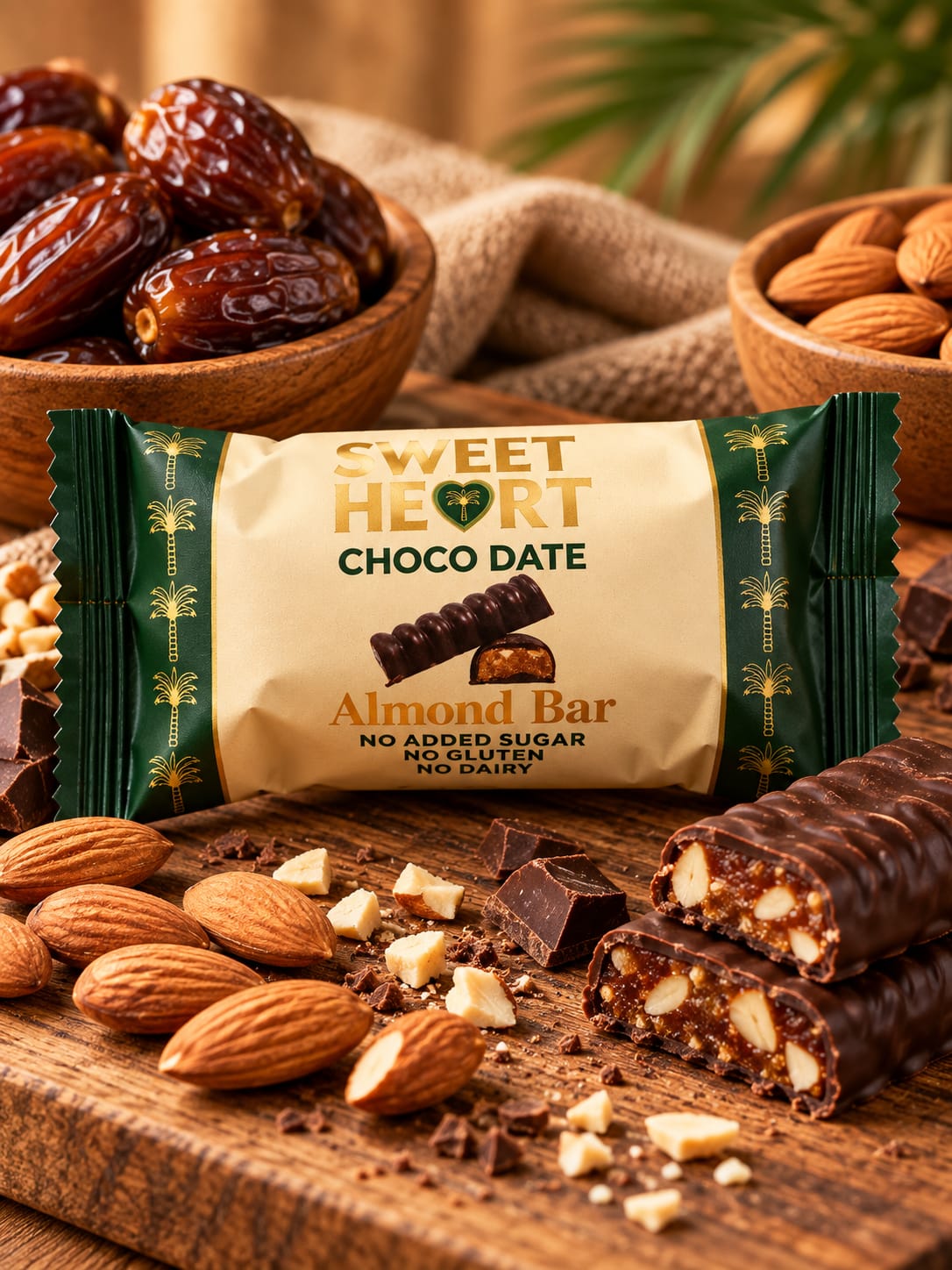 Sweet Heart Heavenly Bar - Almond - 45g