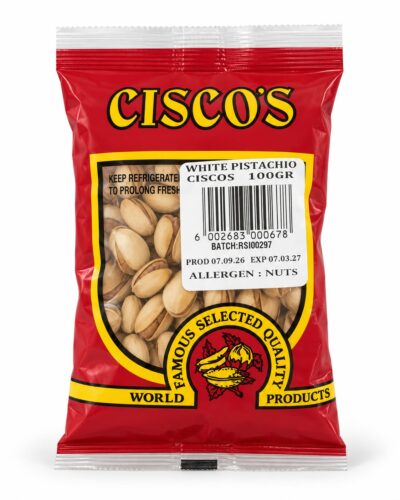 Pistachio White (in shell) - 100g