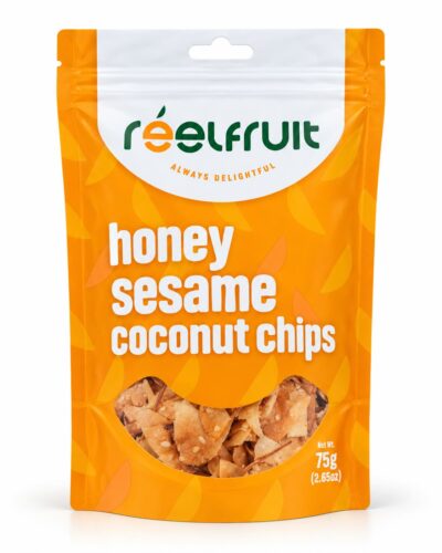 Reelfruit Coconut Chips Honey Sesame - 75g